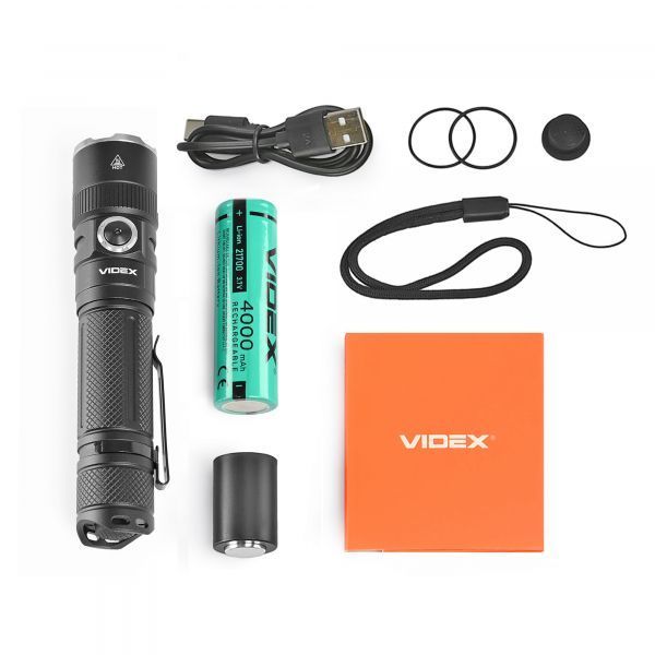 Портативний світлодіодний ліхтарик VIDEX VLF-A231Z 1500Lm 5000K VLF-A231Z фото