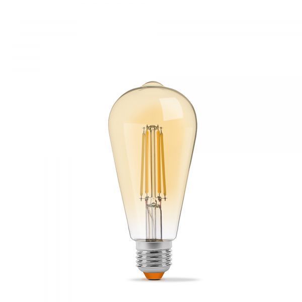 LED лампа VIDEX Filament ST64FA 10W E27 2200K бронза VL-ST64FA-10272 фото