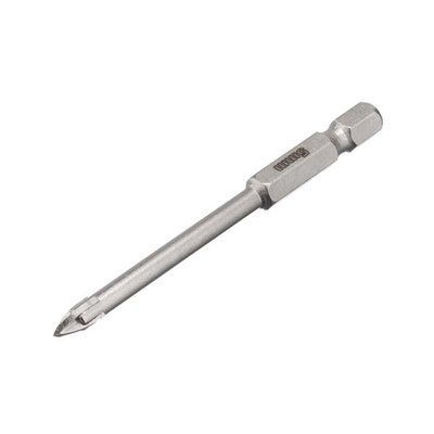 Свердло по склу та кераміці 5 мм HEX 1/4'' (6.35 мм) INTERTOOL SD-0285 SD-0285 фото