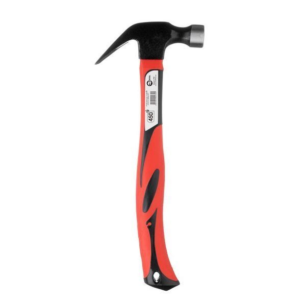 Молоток столярний 450 г.ручка з фібергласу INTERTOOL HT-0223 HT-0223 фото