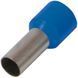 Ізольований наконечник втулковий e.terminal.stand.e4009.blue 4,0 кв.мм, синій, 100шт s3036039 фото 1