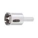 Коронка трубчаста по склу та кераміці 24 мм INTERTOOL SD-0355 SD-0355 фото 1